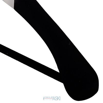 Chrome Suede Jacket Pants Hanger Flocked