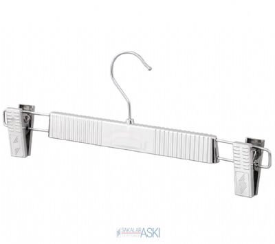 Chrome Metal Skirt Hanger